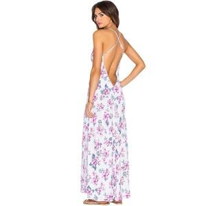 Frankies Bikinis Rae Maxi Dress in Floral Women’s XS Hawaii Resortwear